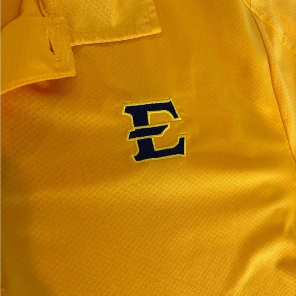 East Tennessee State University Cutter & Buck Men’s Virtue Eco Recycled Polo - Picture 2 of 4
